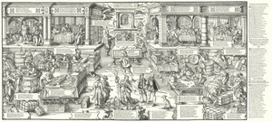 Vie des marchands et commerçants allemands au XVIe siècle