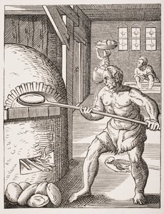 Le Boulanger. Reproduction du XIXe siècle d