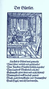 Fabricant de ceintures - Jost Amman