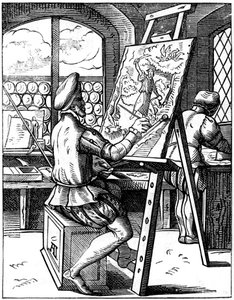 Peintre, 16ème siècle