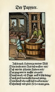 Fabricant de papier - Jost Amman