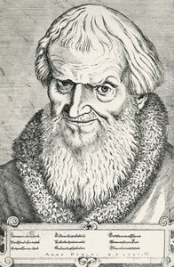 Portrait de Hans Sachs (Nuremberg) - Jost Amman