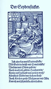 Brodeur de soie - Jost Amman