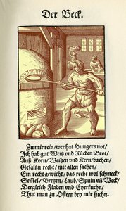 Le boulanger - Jost Amman