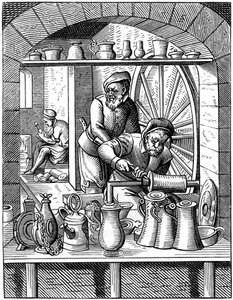 Ferblantier, 16e siècle, 1849