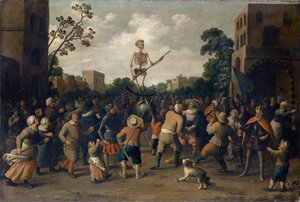 La lutte contre la mort, 1625 - Jost Cornelisz Droochsloot