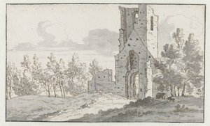 La ruine de la chapelle d
