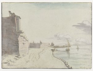Vue du bastion Waterschans, Bergen op Zoom - Josua de Grave