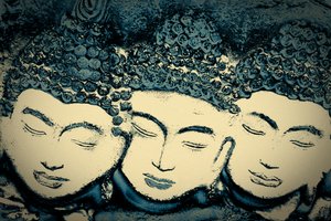 Trois croyants, 2016 (photographie)