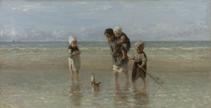 Enfants de la mer - Jozef  Israels