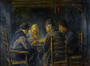 Les mangeurs de pommes de terre - Jozef  Israels