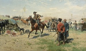 Les Cosaques Zaporogues - Jozef Brandt