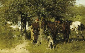 Le rendez-vous, 1881 - Jozef Brandt