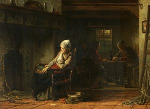 Une femme malheureuse, ou chagrins domestiques, 1859 - Jozef Israëls