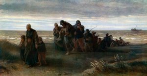 Pêcheurs portant un noyé, c. 1861, 1912