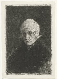 Vieille femme de Katwijk (Old Mary) - Jozef Israëls