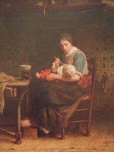 La Madone du cottage - Jozef Israëls