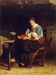 La Madone du cottage, vers 1867 - Jozef Israëls