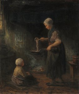 Les Crêpes, vers 1875 - Jozef Israëls