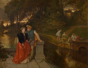 Amoureux dans le parc - Jozef Lies