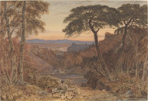Paysage arcadien - Jr. George Barret