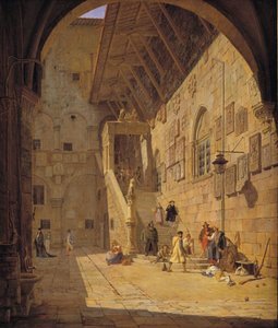 La cour du Palazzo del Bargello. Florence