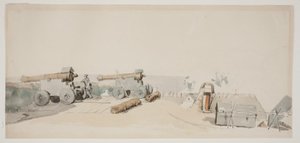 Redoute danoise. Avec des canons lourds - Jørgen V. Sonne