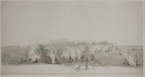 Près de Flensborg. Bivouac - Jørgen V. Sonne
