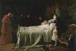 La Mort de Don Alfonso XII (1857-85) (Le Dernier Baiser) 1887