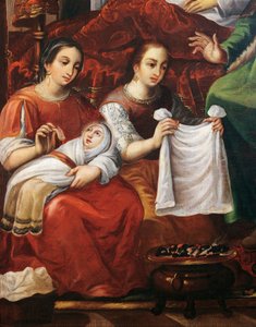 Naissance de Marie (détail)