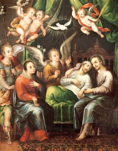 Mort de Saint Joseph, par Juan Correa (1646-1716)