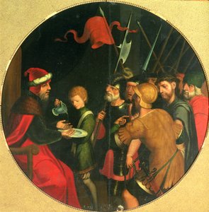 Ponce Pilate se lavant les mains