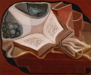 Livre et Compotier, 1925 - Juan Gris