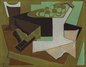 Grappe de raisin et poire, 1920 - Juan Gris