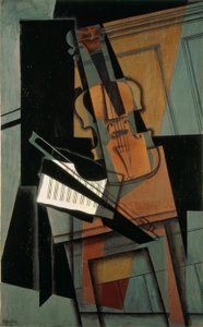 Le violon - Juan Gris