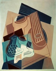 Mandoline et raisins - Juan Gris