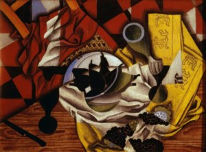 Nature morte aux raisins et aux poires