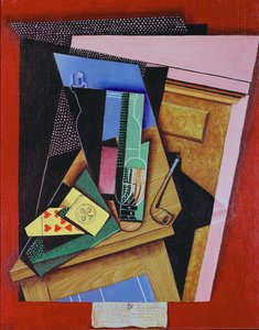 Nature morte avec un poème - Juan Gris