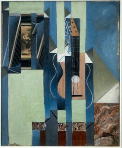 La guitare. Peinture de Juan Gris (1887-1927)