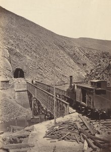 Pont et tunnel sur le Jalon, Madrid à Saragosse