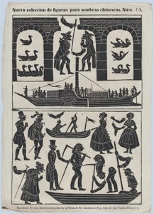 Feuille 15 de Figures pour Marionnettes Chinoises - Juan Llorens