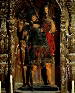 Saint Christophe, 1597 - Juan Martinez Montanes