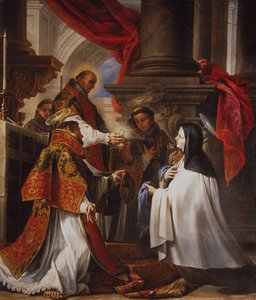 La communion de Sainte Thérèse
