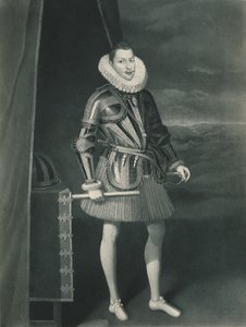 Philippe III en armure - Juan Pantoja de la Cruz