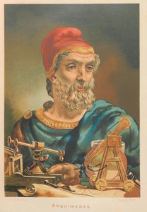 Archimède de Syracuse. De : La ciencia y sus hombres - Juan Planella y Rodríguez