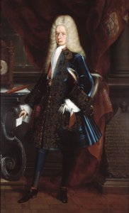 Portrait du vice-roi, le duc de Linares - Juan Rodríguez Juárez