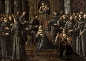 Baroque : La profession de Sainte Claire d