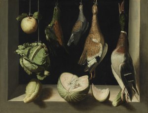 Nature morte avec gibier, 1600-03 - Juan Sanchez Cotan