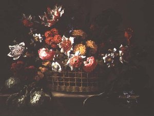 Panier de fleurs