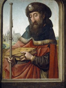 Jacques de Zébédée ou Jacques le Majeur ou saint Jacques - Juan de Flandes